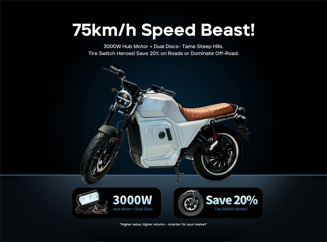 electric motorcycle BA-M800A