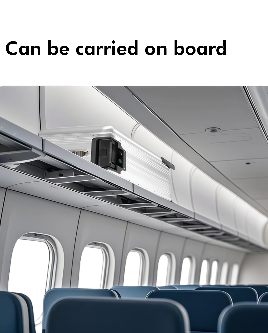 BAEV BA-ES001 Boardable Smart Riding Suitcase can be carried on board