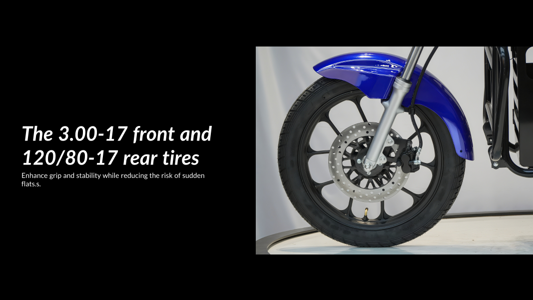 BAEV electric motorcycle BA-M800B tires