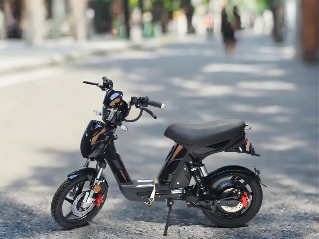 electric bike look like motorcycle from Baev