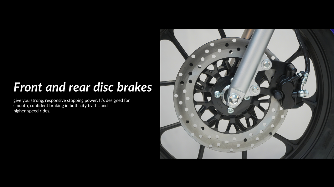 BAEV electric motorcycle BA-M800B brake pads