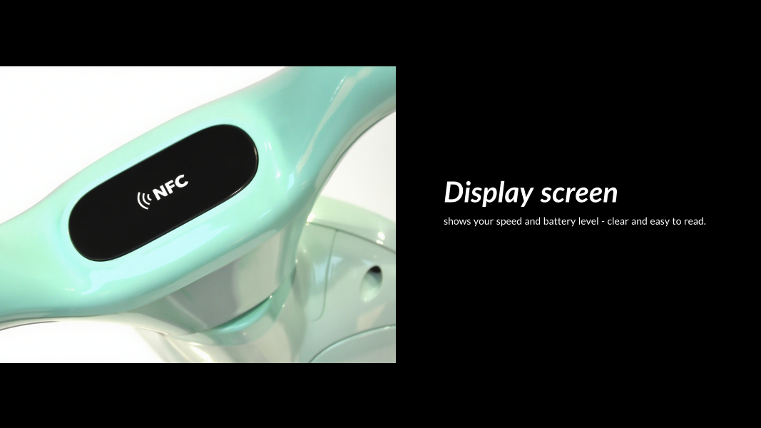 display screen of BAEV electric scooter bike BA-A01