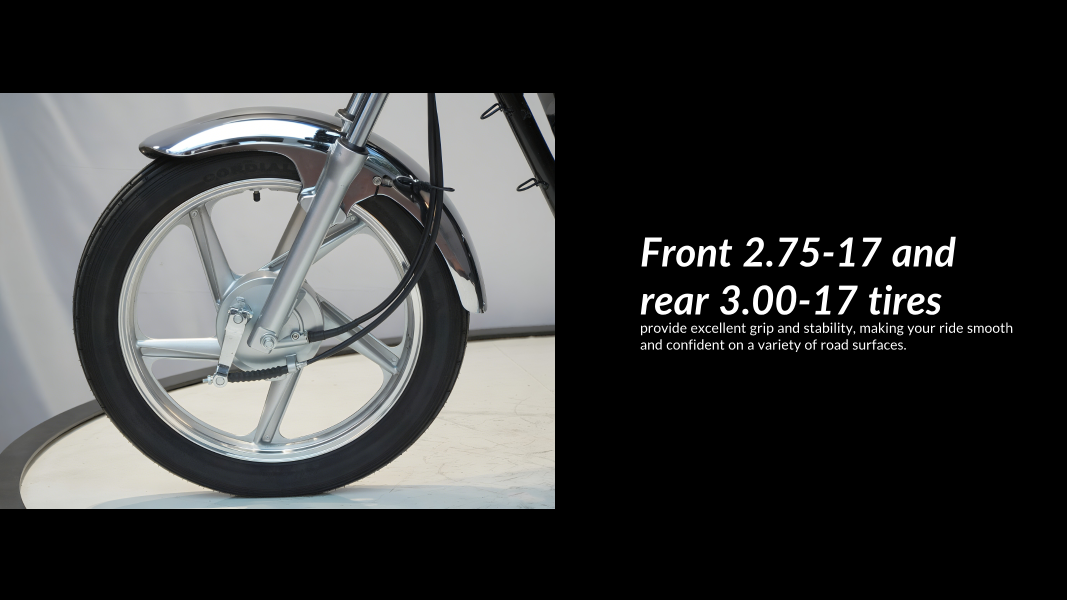 BAEV e motor BA-XP's tires